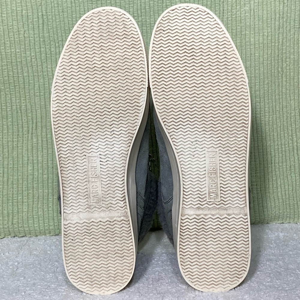 MARC FISHER Women's MFDARLEN-T Grey Suede Lined Boots Sneaker Shoes SZ 9.5M - Picture 8 of 12